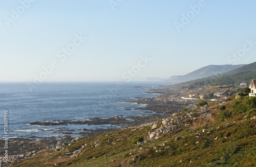 The Atlantic coast of Galica between La Guardia and Oia