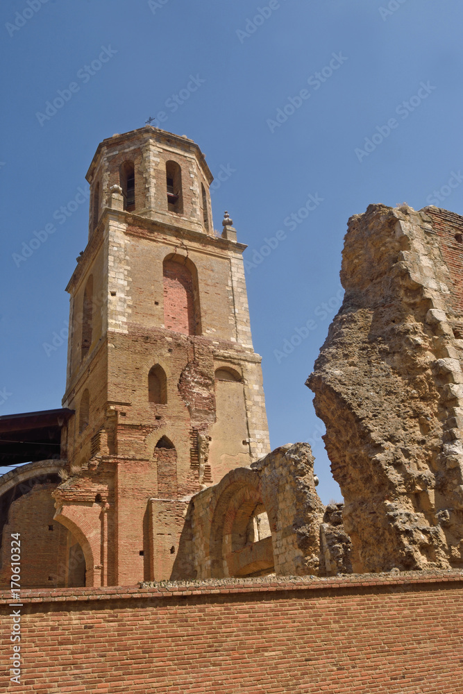  Monastery of San Benito and the ruins of the Monastery of San Facundo and San Primitivo,Sahagun, Spain