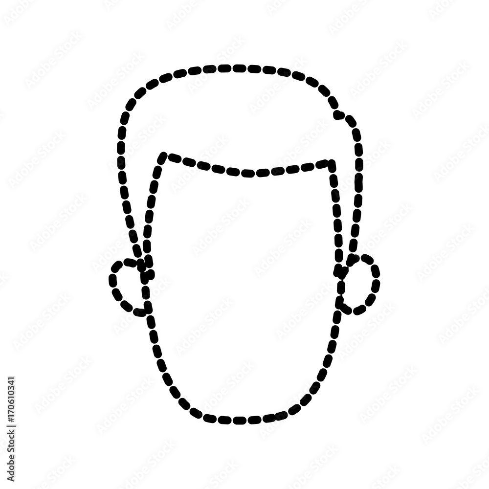 Man faceless cartoon icon vector illustration graphic design Man faceless cartoon icon vector illustration graphic design