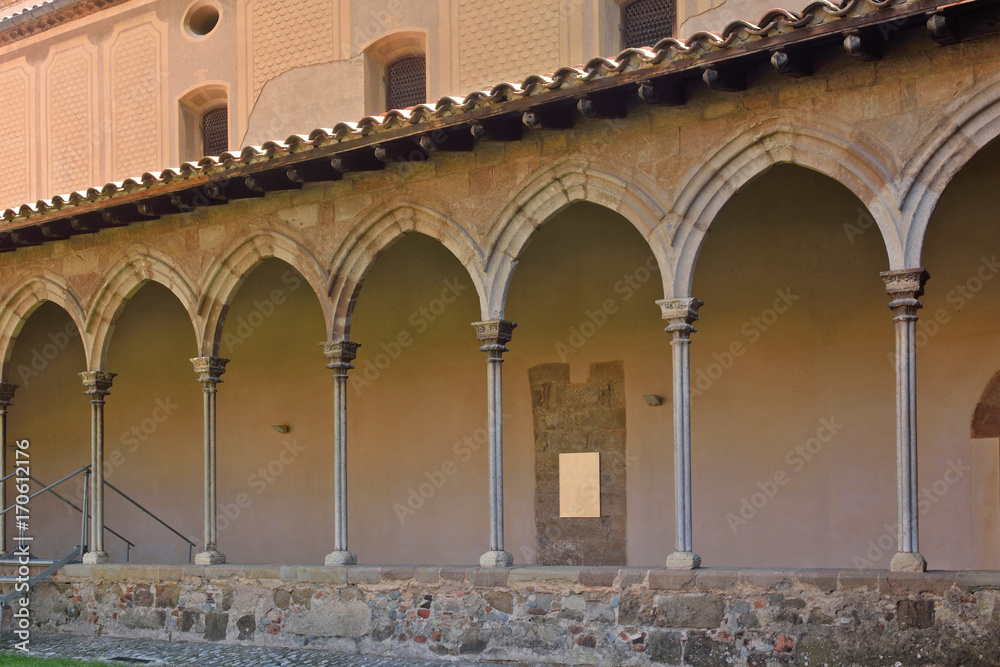 Cloister of the Monastery of Sant Joan de les Abadesses, Ripolles, Girona