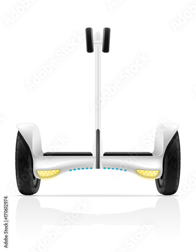 gyroboard giroscuater stock vector illustration