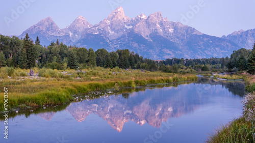 Schwabacher Landing Grand Tetons Wyoming