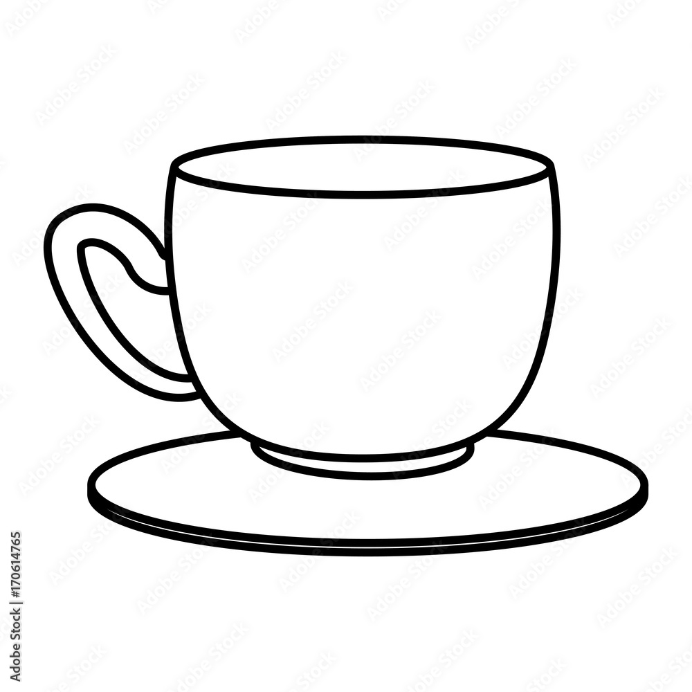 Cup of coffee icon vector illustration graphic design