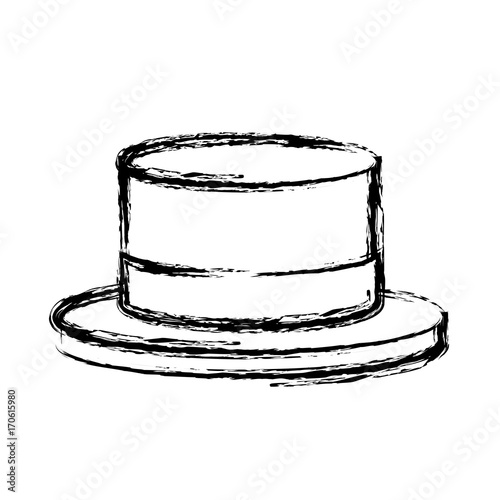 Vintage male hat icon vector illustration graphic design