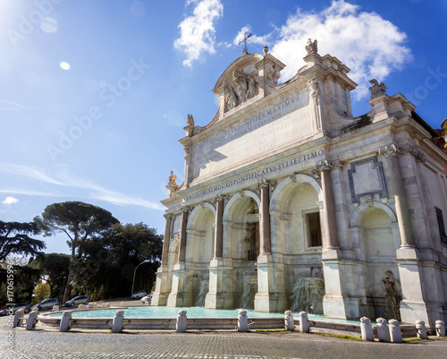Fontana dell'Acqua Paola in Rome