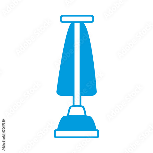 Vacuum cleaner isolated icon vector illustration graphic design