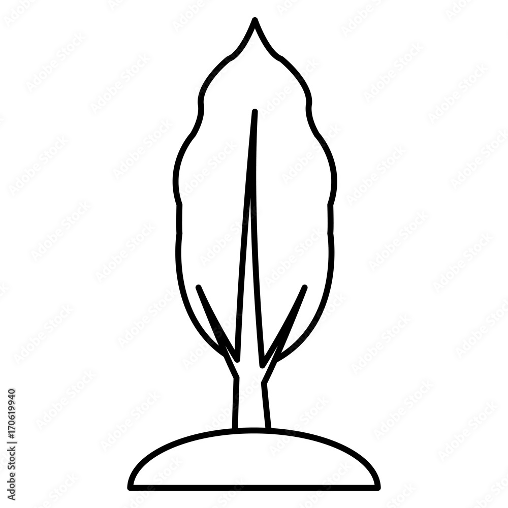 Tree nature symbol icon vector illustration graphic design Tree nature symbol icon vector illustration graphic design