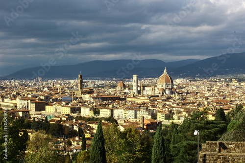 Panoramic view of Florence, Italy © phano