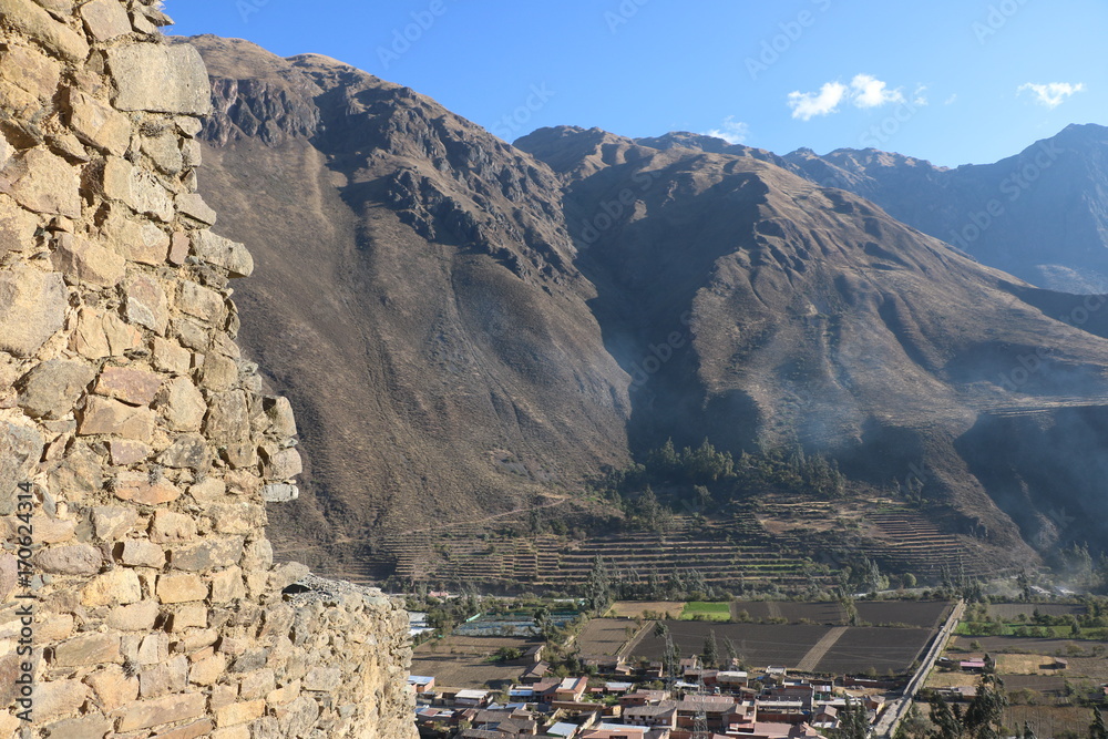 Ruins of Ollataytambo, one of the most important Inca´s spot