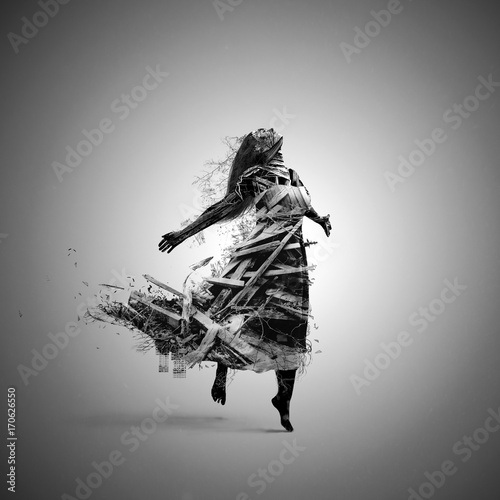 Fotografi Broken apart and worship