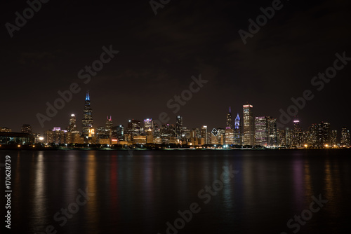 Chicago waterfront skyline