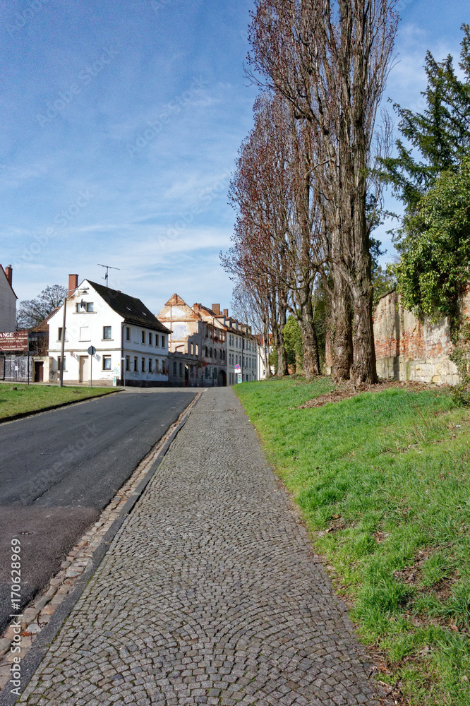 Stadtansicht Zeitz, Burgenlandkreis, Sachsen-Anhalt, Deutschland