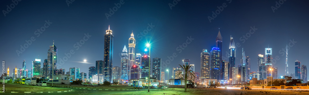 Obraz premium Dubai Skyline UAE