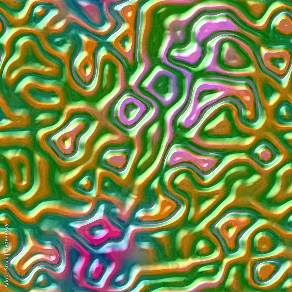 Surreal psycho jelly organism skin seamless texture