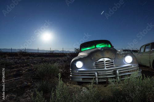 Packard at Moonrise