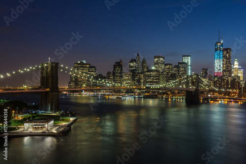 Brooklyn Bridge from Manhattan Bridge © Heidger