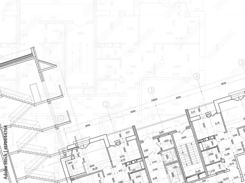Background of architectural drawing Background of architectural drawing