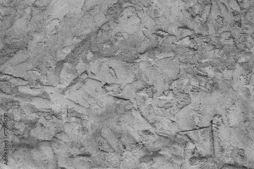 Unfinished plaster