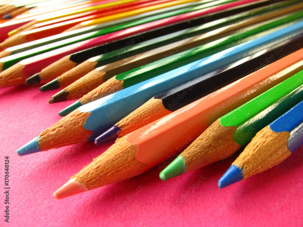 Fototapeta premium Crayons de couleur