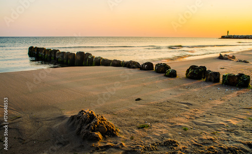Obraz na płótnie Sunrise on the Beach w salonie