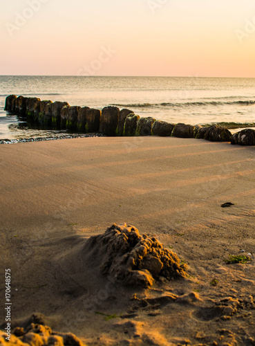 Obraz na płótnie Sunrise on the Beach w salonie