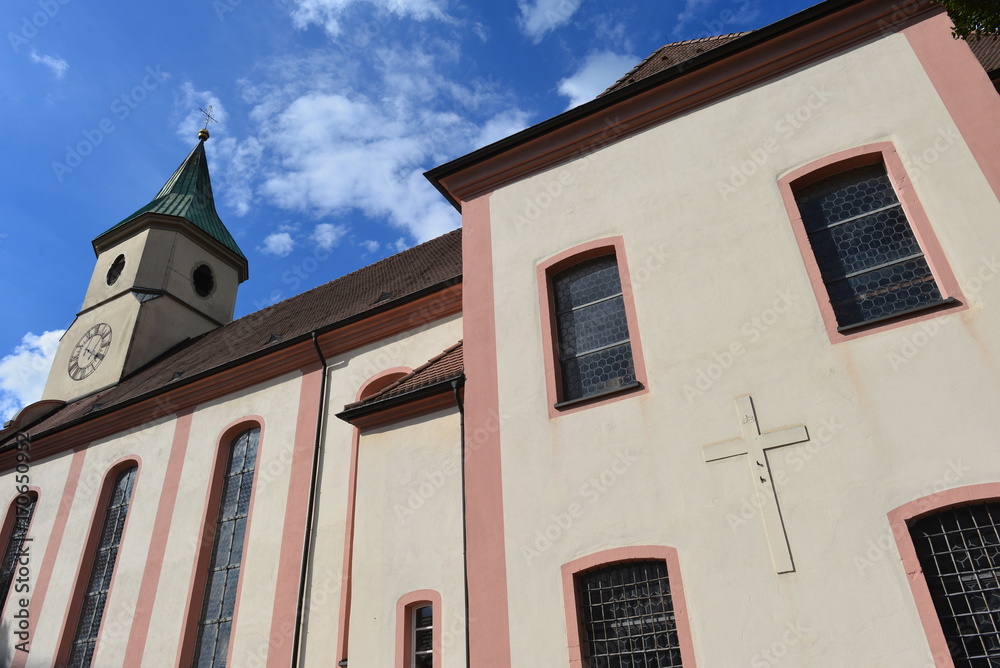 katholische Kirche St. Leodegar in Schliengen Landkreis Lörrach 