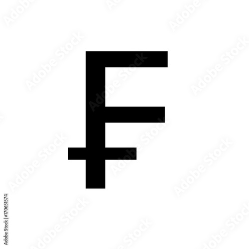 French Franc symbol