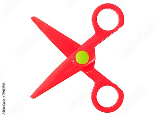 Small red scissors