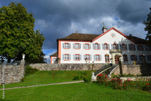 Schloss Bürgeln in Schliengen-Obereggenen / Landkreis Lörrach – Front/Westseite  photo