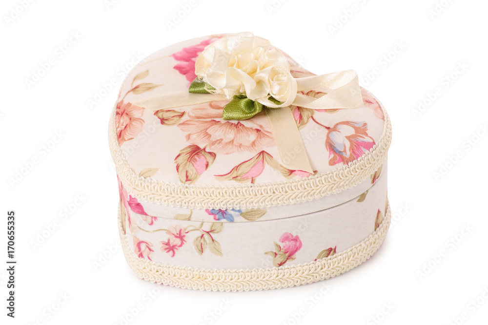A beautiful casket woman jewerly isolation A beautiful casket woman jewerly isolation