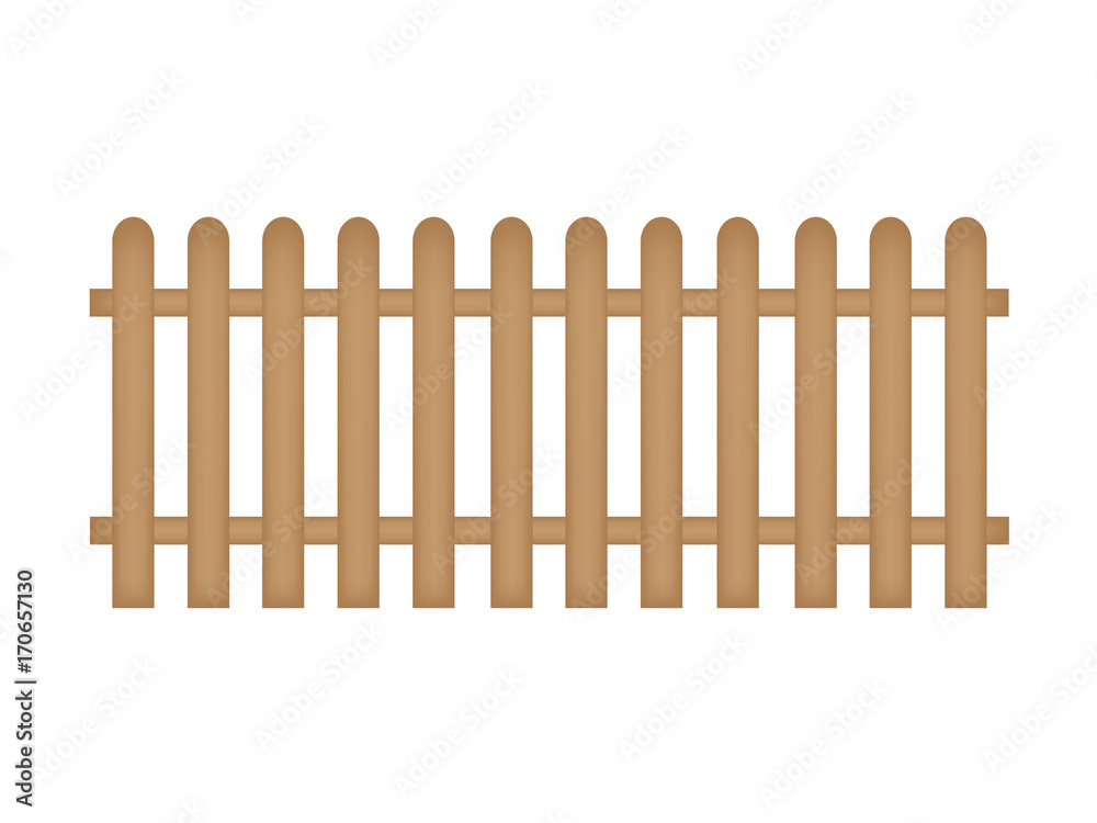 wooden fence- vector illustration wooden fence- vector illustration