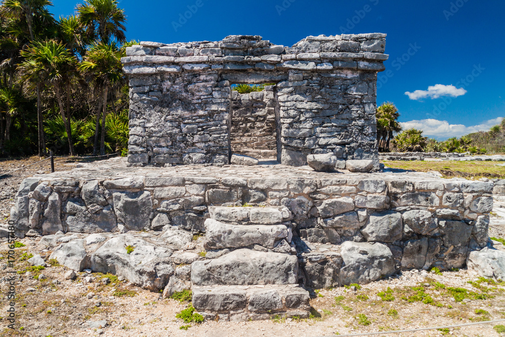 Ruins of the ancient Maya city Tulum, Mexico