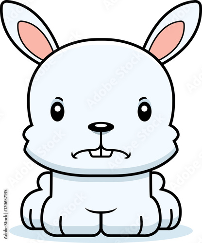 Cartoon Angry Bunny