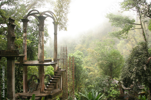 фотографія Las Pozas, a surrealist botanical garden in Xilitla Mexico by Edward James