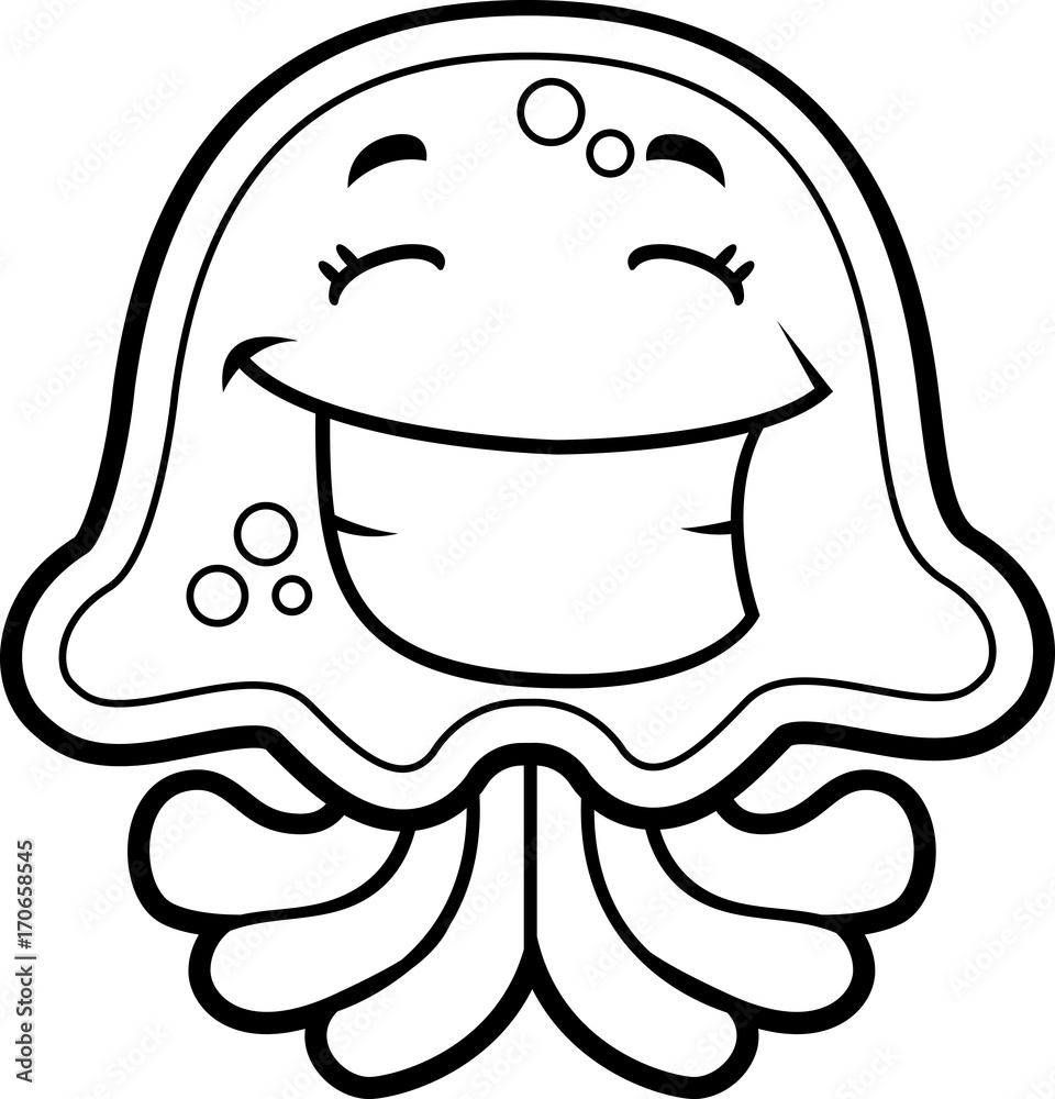 Jellyfish Smiling Jellyfish Smiling