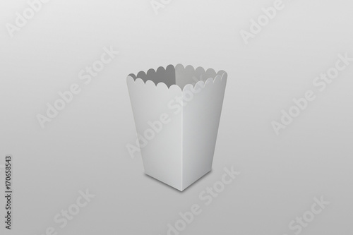 Popcorn Box Mockup