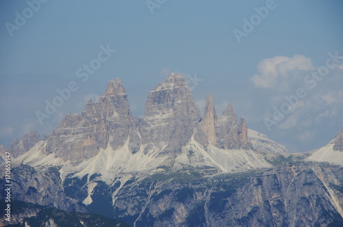 Obraz na płótnie Tre Cime di Lavaredo from south w salonie