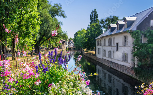 Canal in Strasbourge, France
