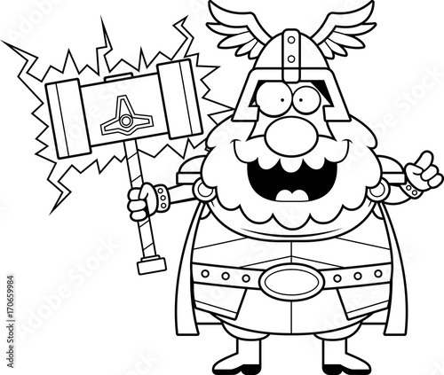 Cartoon Thor Idea