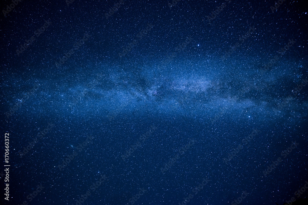Milky way in the night starry sky Milky way in the night starry sky