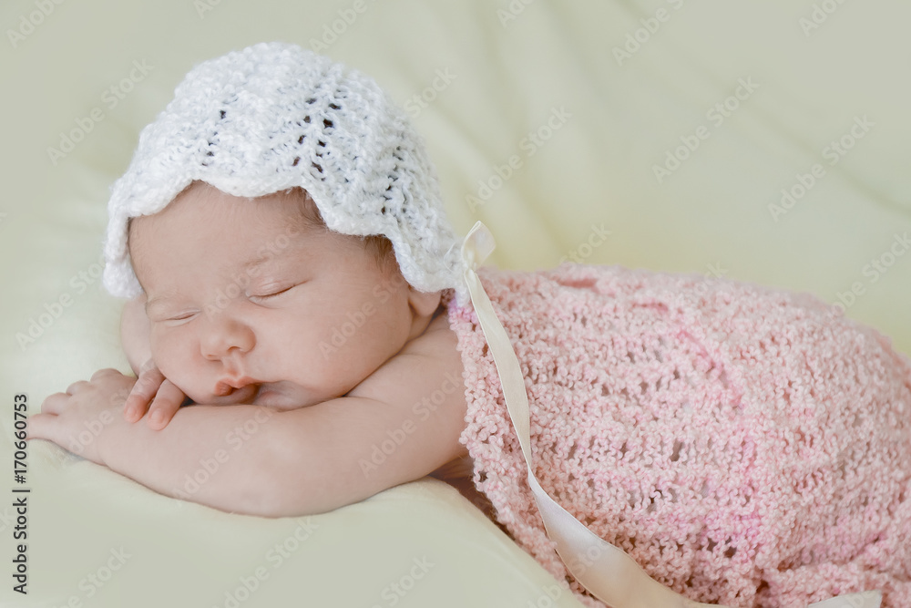 indoor portrait of adorable european newborn baby indoor portrait of adorable european newborn baby