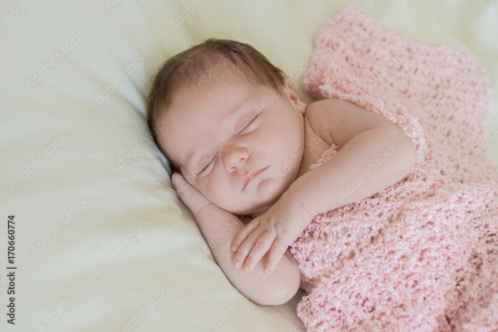 indoor portrait of adorable european newborn baby indoor portrait of adorable european newborn baby