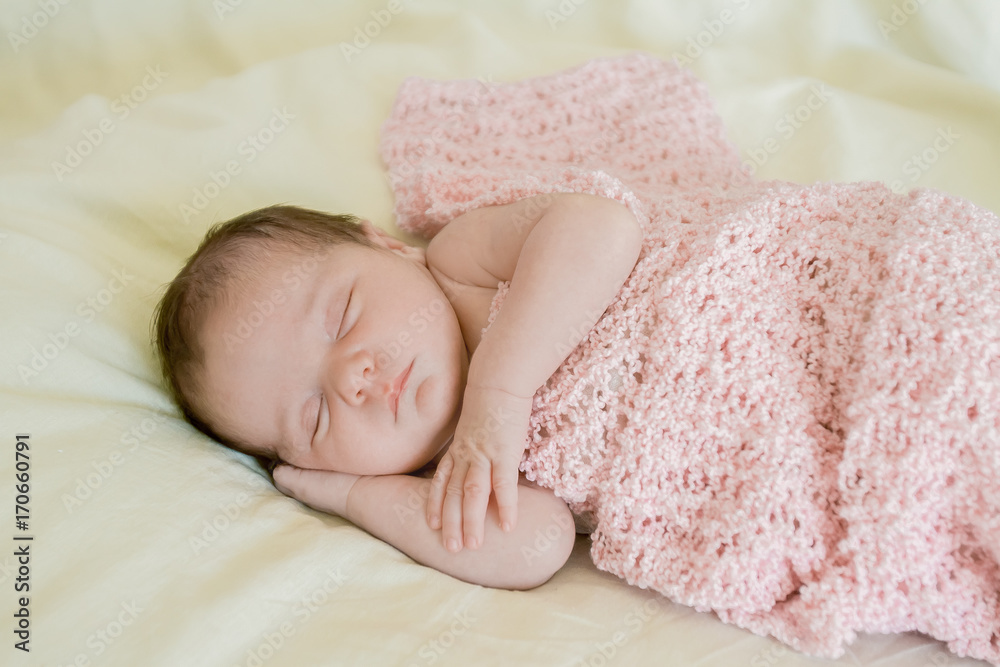 indoor portrait of adorable european newborn baby indoor portrait of adorable european newborn baby