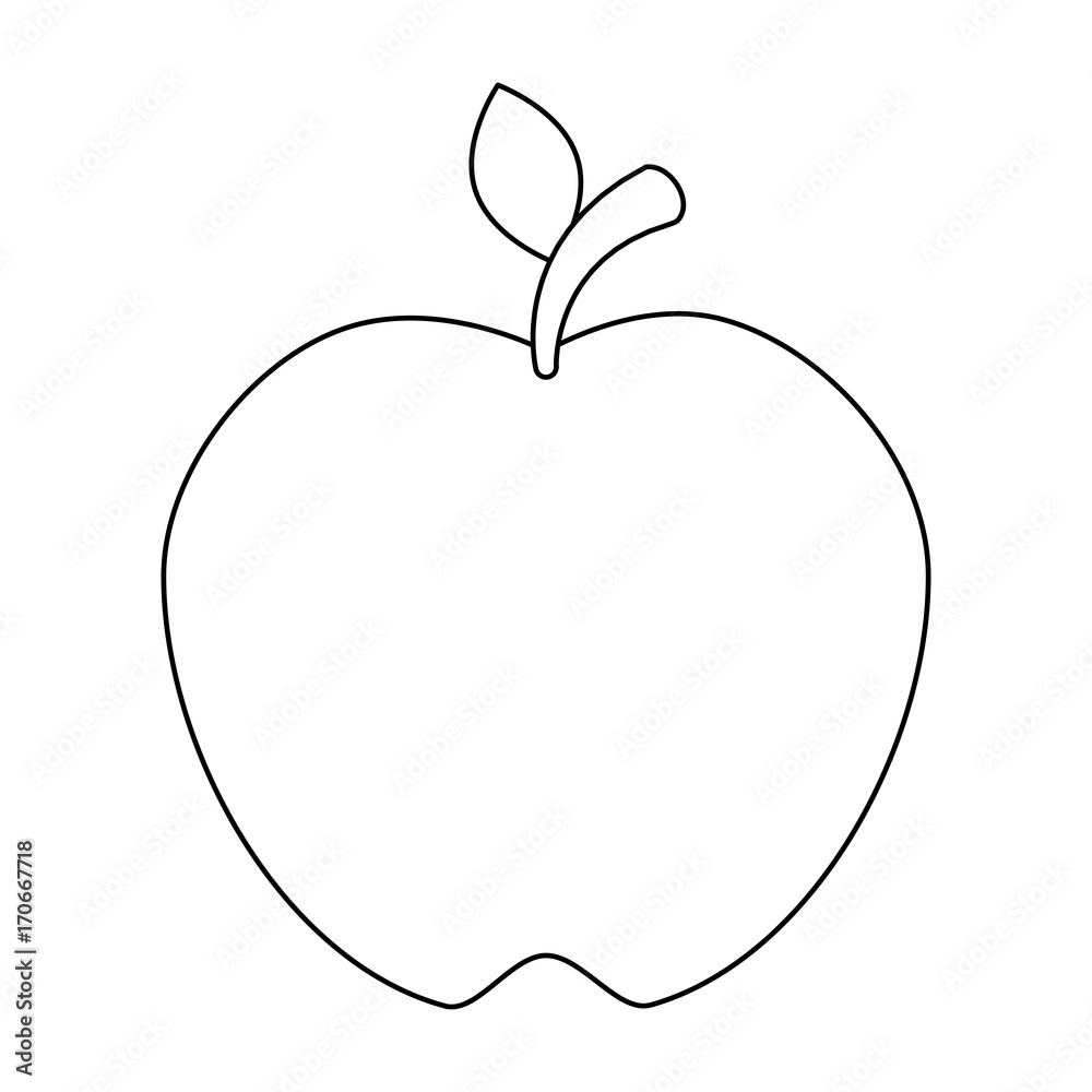 apple fruit isolated icon vector illustration design