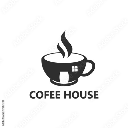 Cofee House Logo Template Design