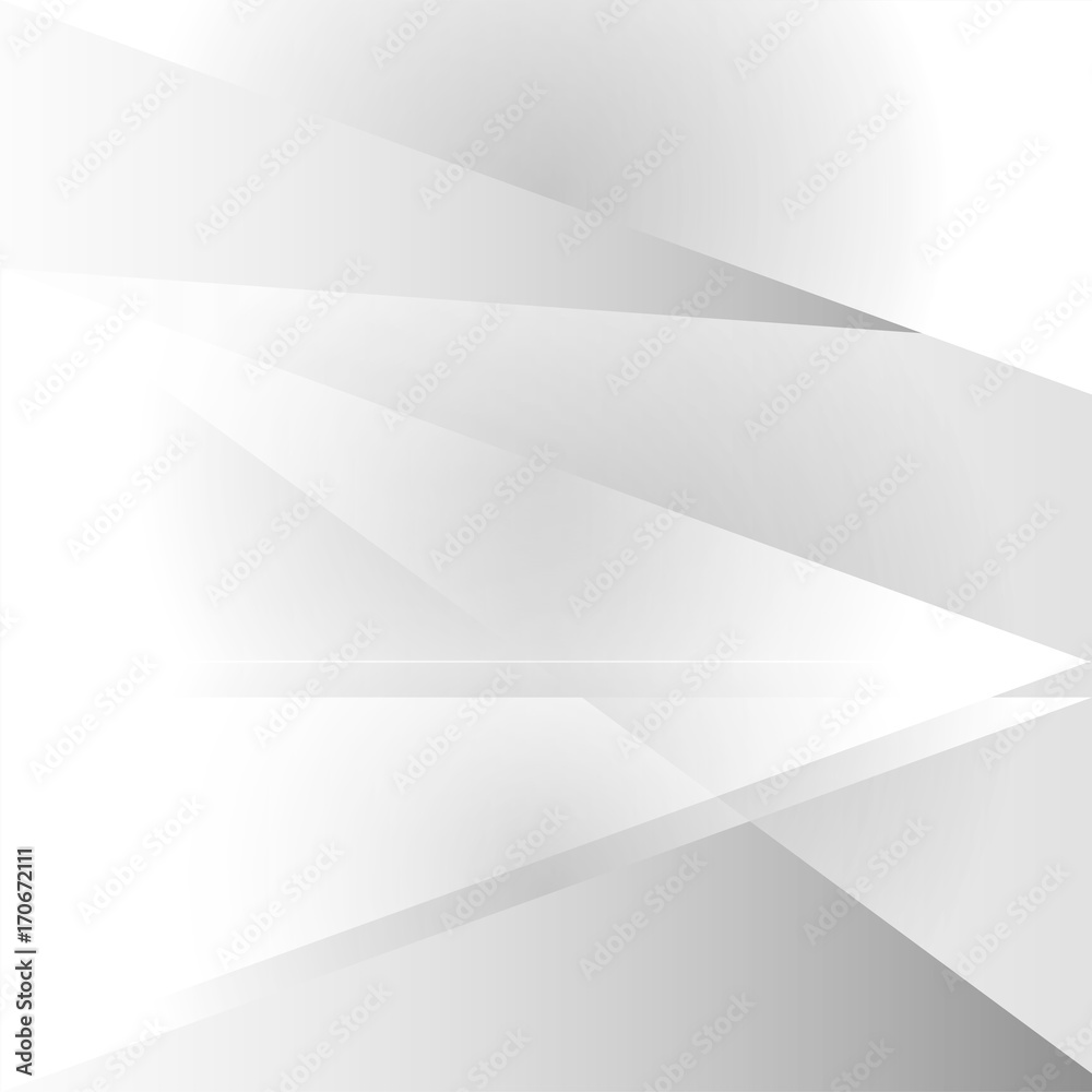 Abstract gray geometric vector background, vector illustration