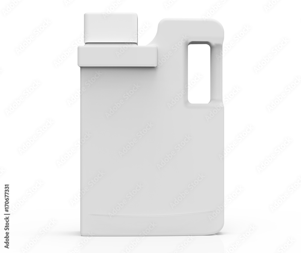 Blank container mockup