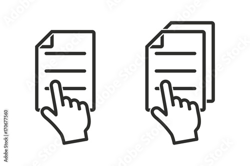 Clipboard vector icon.
