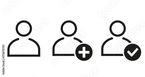 Account vector icon.