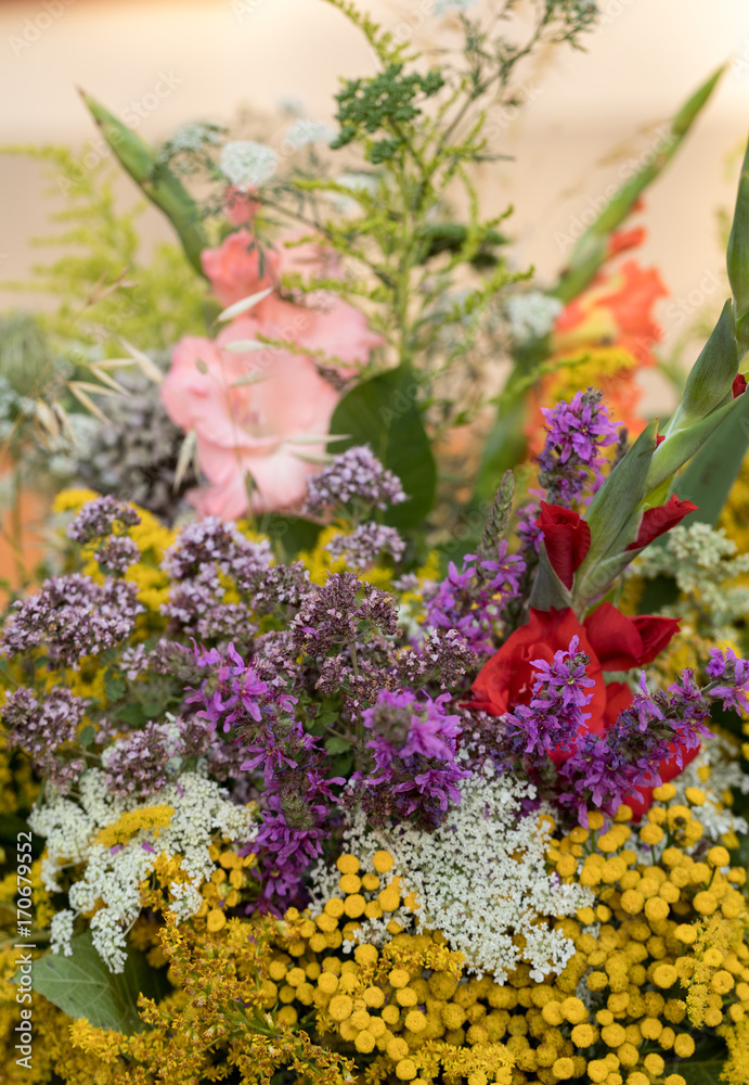 handmade beautiful bouquets from flowers and herbs handmade beautiful bouquets from flowers and herbs